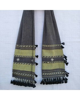 Cotton Stole- Hand Weaving